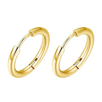 HOOP EARRINGS IN 18K GOLD