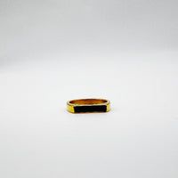 BLACK BAR RING