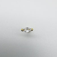 MARQUISE-CUT CRYSTAL STUD EARRINGS