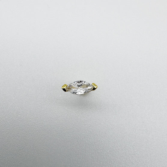 MARQUISE-CUT CRYSTAL STUD EARRINGS