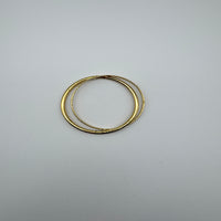 MINIMALIST BANGLE BRACELET- SET OF TWO SIZES