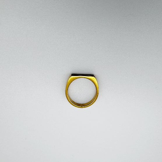 BLACK BAR RING